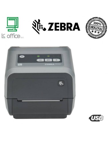 Stampante Zebra ZD421T 203DPI USB USB HOST BTLE - ZD4A042-30EM00E