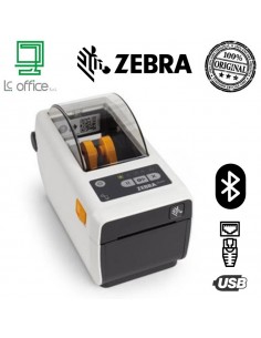 Stampante ZEBRA ZD411 DT HEALTHCARE 203 DPI BLUETOOTH LAN USB EU&UK CORDS EZPL  - ZD4AH22-D0EE00E