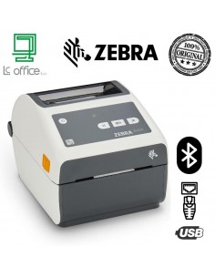 Stampante Zebra ZD421 DT HEALTHCARE 300 DPI BLUETOOTH LAN USB EU&UK CORDS EZPL   - ZD4AH43-D0EE00E
