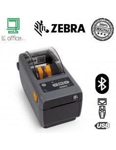 Stampante Zebra ZD411 TD 300DPI Bluetooth LAN USB EU&UK CORDS EZPL - ZD4A023-D0EE00E