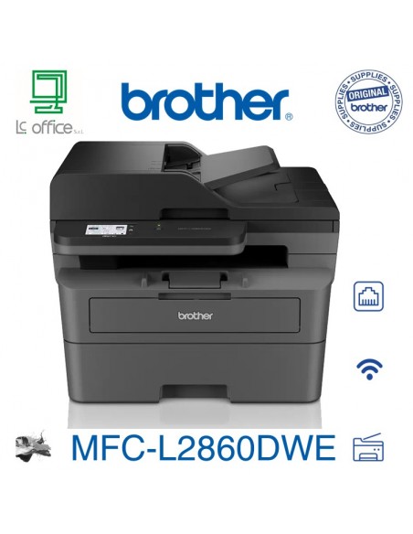 Brother MFC-L2860DWE Stampante multifunzione Laser Mono WiFi