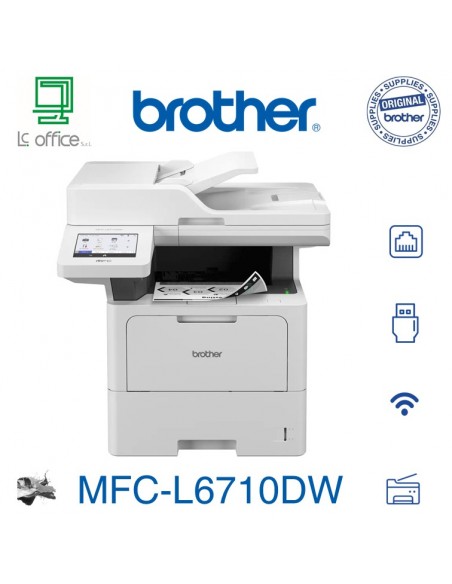 Brother MFC-L6710DW Stampante multifunzione Laser Mono WiFi