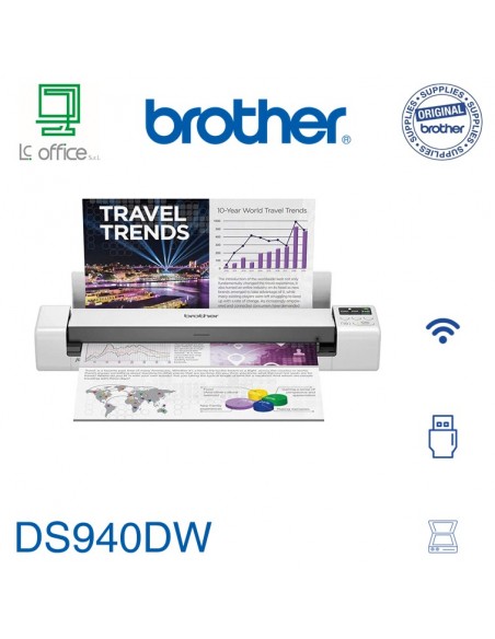 Brother DS-940DW scanner portatile wifi