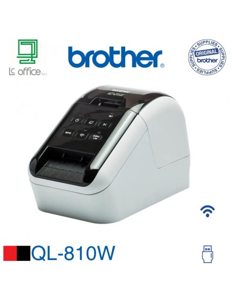 Stampante etichette a 2 colori Brother QL-810W