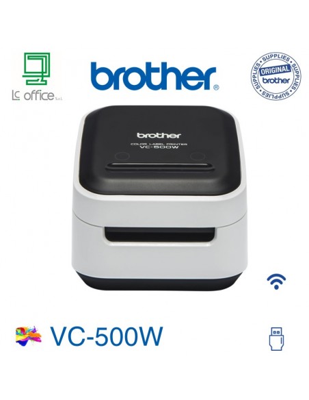 Stampante etichette a colori Brother VC-500W