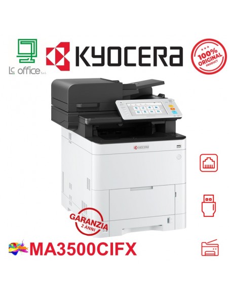 KYOCERA ECOSYS MA3500cifx Multifunzione A4 A COLORI - 1102Z33NL0