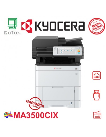 KYOCERA ECOSYS MA3500cix Multifunzione A4 A COLORI - 1102YK3NL0