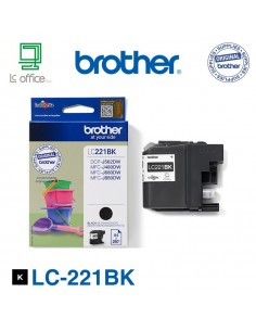 Brother LC-221BK Cartuccia...