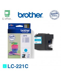 Brother LC-221C Cartuccia...