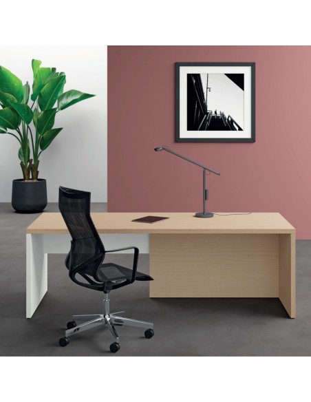 SCRIVANIA direzionale ROYAL con CASSETIERE struttura melaminico - Seipo RY.015X DESTRO