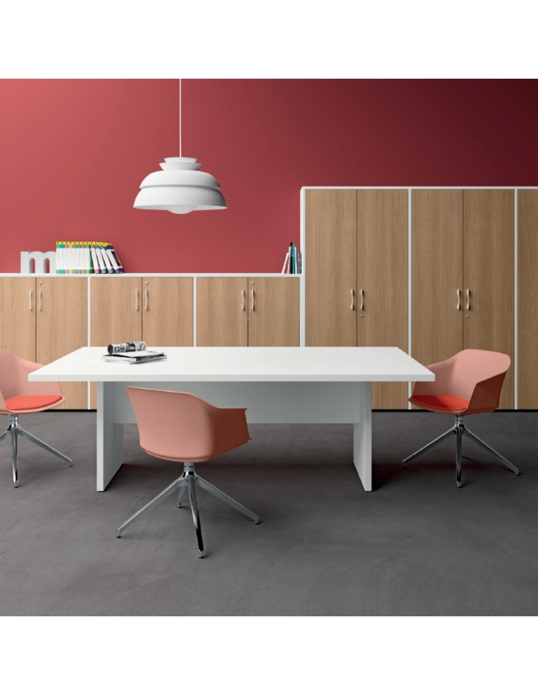 TAVOLO RIUNIONE ROYAL composto 2 elementi in melaminico - Seipo RY.0206 7 TAVOLO RIUNIONE ROYAL composto 2 elementi in melaminico - Seipo RY.0206 7