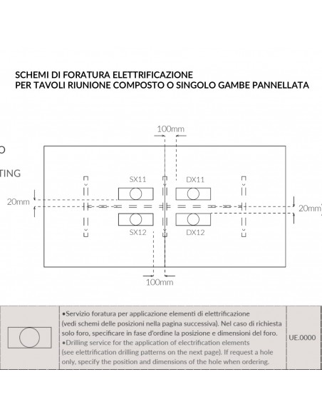 elettrifazione tavolo riunione elettrifazione tavolo riunione