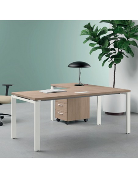 Workstation DX-SX da 1600 struttura 
metallica BR.0152 img 1