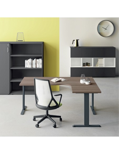 T-LEG Workstation DX da struttura metallica a ponte Seipo P. 1200 1400 TL.0100 01 IMG 1