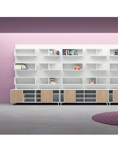 VERTEX BOISERIE libreria per ufficio direzionale con ripiani SEIPO - RY.0406 07 IMG 2