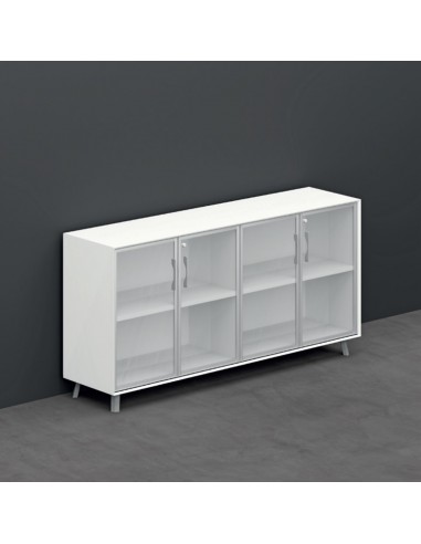 VERTEX Armadio con elementi di chiusura in HPL con 4 ante in vetro SEIPO - VX.0490 img 1