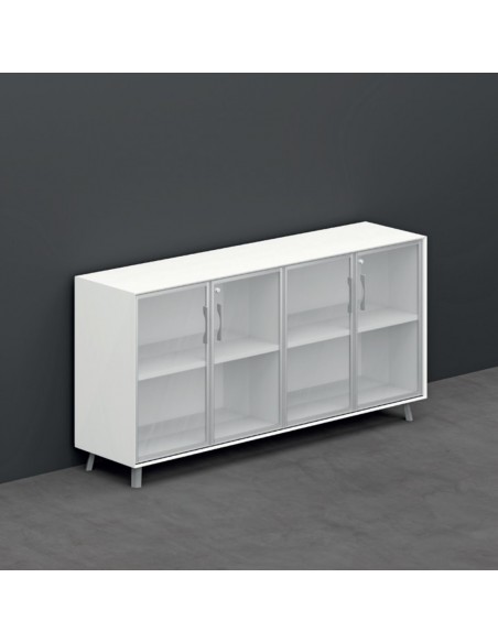 VERTEX Armadio con elementi di chiusura in HPL con 4 ante in vetro SEIPO - VX.0490 img 1
