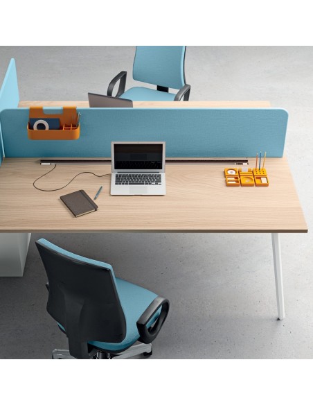 VERTEX scrivania Benches composto copertura accesso elettrificazione 60mm Seipo - VX.0686 87 88 89 img 2