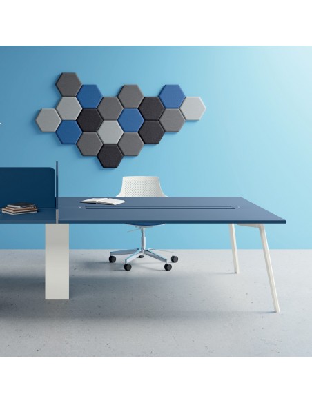 VERTEX scrivania Benches composto copertura accesso elettrificazione 180mm Seipo - VX.0701 02 03 04 img 1