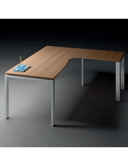 Bridge Workstation DX da struttura metallica a ponte con gamba portante Seipo BR.0160 61 img 2