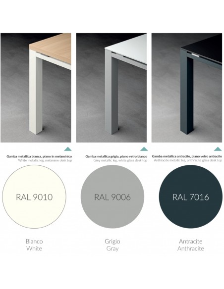 Finiture delle gambe scrivania Royal Seipo