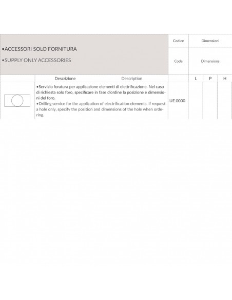 Porta tastiera estraibile SEIPO UE.0019 tec