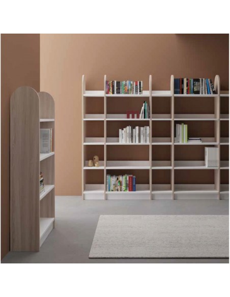 Stone ONYX MEDIUM L375 elemento aggiuntivo libreria a parete 4 ripiani SEIPO ST.0051 IMG 4