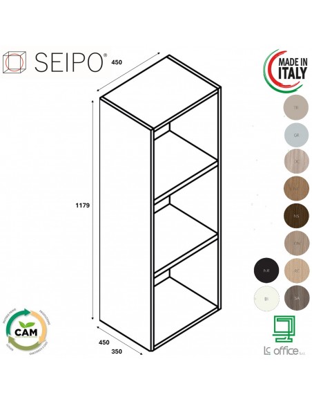 LOCKER mobile Elemento tre vani SEIPO UN.3147
