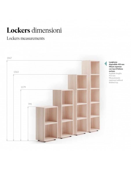 LOCKER mobile Elemento cinque vani SEIPO UN.3146 TECH 1