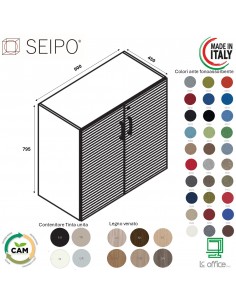 Contenitore H795 Contenitore con anta fonoassorbente SEIPO COMPOSIZIONE 10