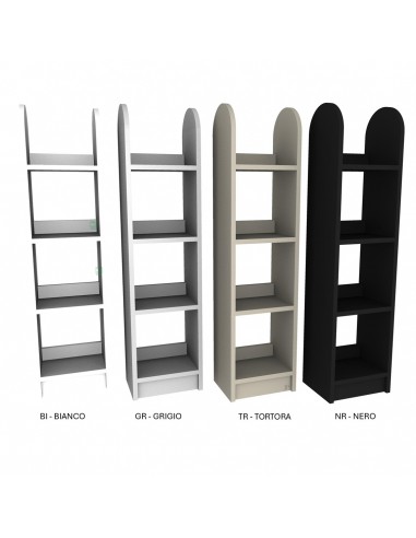 Stone RIVER MEDIUM L400 libreria autoportante 4 ripiani SEIPO ST.0039 IMG 1