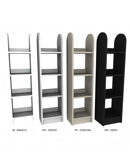 Stone RIVER MEDIUM L400 libreria autoportante 4 ripiani SEIPO ST.0039 IMG 1