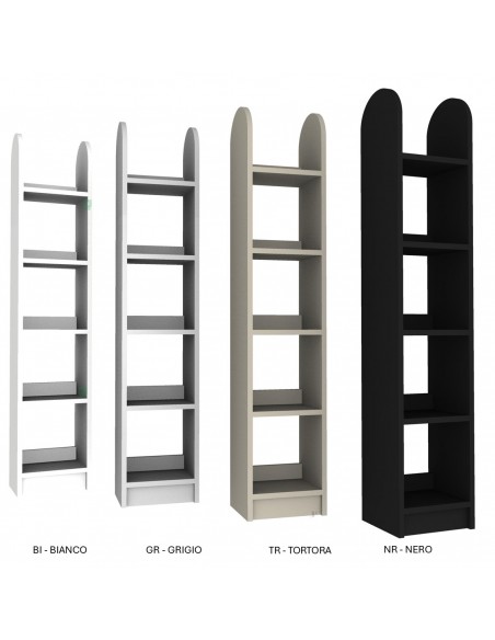 Stone RIVER TALL L400 libreria autoportante 5 ripiani SEIPO ST.0040 IMG 1