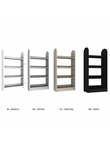 Stone RIVER MEDIUM L800 libreria autoportante 4 ripiani SEIPO ST.0041 IMG 1