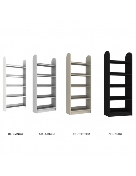 Stone RIVER TALL L800 libreria autoportante 5 ripiani SEIPO ST.0042 IMG 1