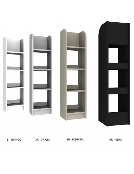 Stone ONYX MEDIUM L400 libreria a parete 4 ripiani SEIPO ST.0047 IMG 1