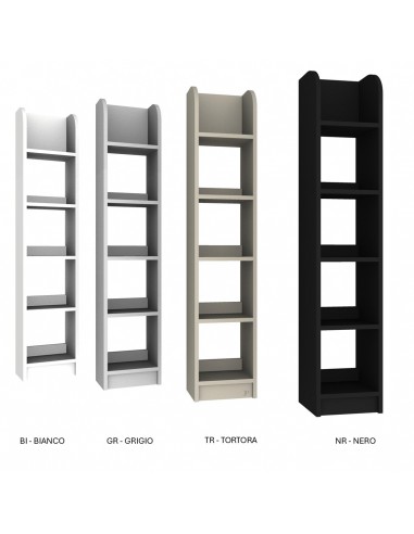 Stone ONYX TALL L400 libreria a parete 5 ripiani SEIPO ST.0048 IMG 1