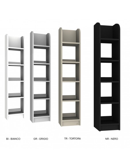 Stone ONYX TALL L400 libreria a parete 5 ripiani SEIPO ST.0048 IMG 1