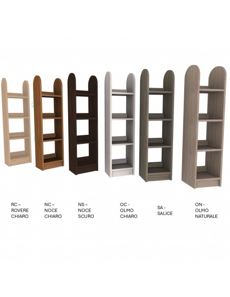 Stone RIVER MEDIUM L400 libreria autoportante 4 ripiani SEIPO ST.0039 IMG 2