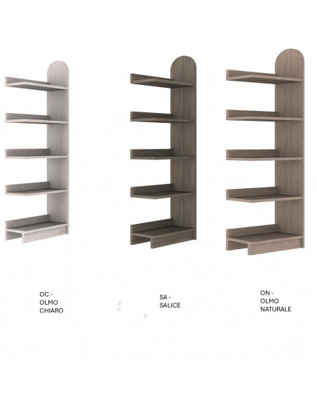 Stone RIVER TALL L775 elemento aggiuntivo libreria autoportante 5 ripiani SEIPO ST.0046 IMG 3