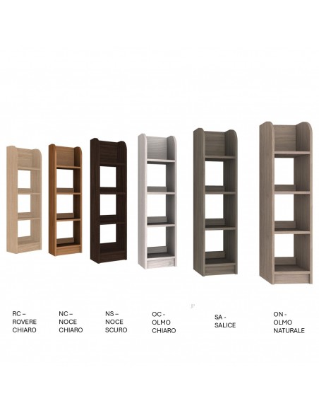 Stone ONYX MEDIUM L400 libreria a parete 4 ripiani SEIPO ST.0047 IMG 2