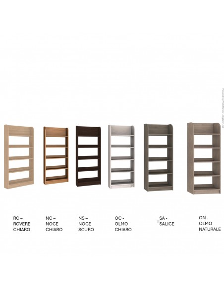 Stone ONYX TALL L800 libreria a parete 5 ripiani SEIPO ST.0050 IMG 2