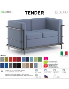 DIVANO TENDER 2 POSTI SEIPO