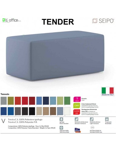 POUF 2 POSTI SEIPO TN0007