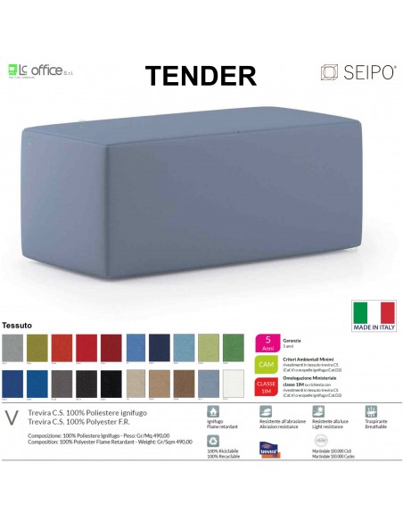 POUF 2 POSTI SEIPO TN0007