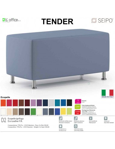 POUF TENDER SEIPO 2 POSTI TN0006 D2