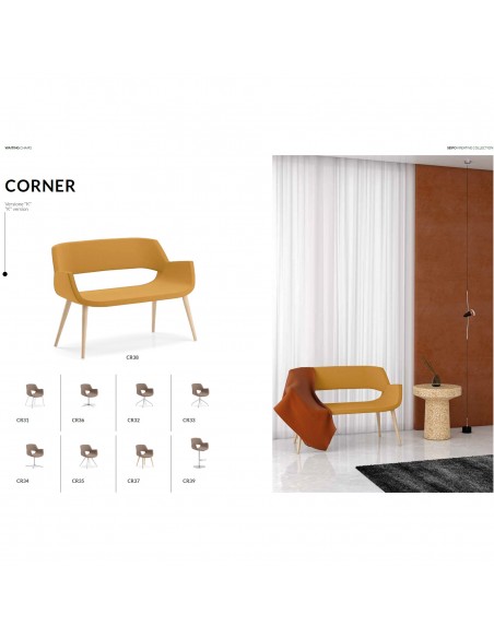 Modelli poltrone CORNER SEIPO