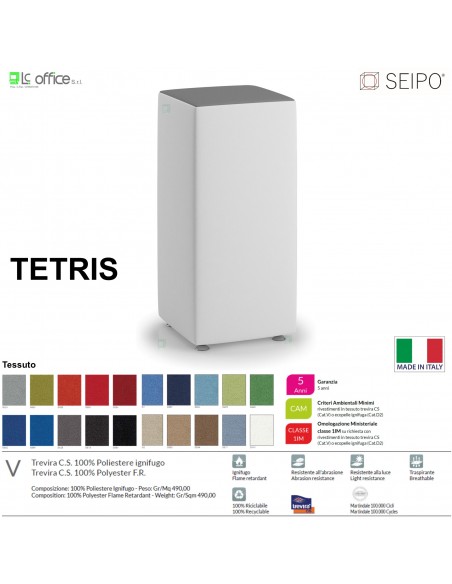 TETRIS TE0003 Elemento centrale 4 vie ALTO SEIPO Tessuto V