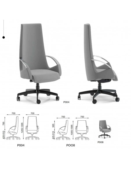Catalogo poltrone PRIMA Seipo misure
