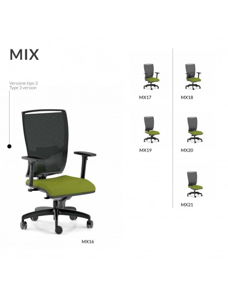 modelli sedute operative MIX seipo